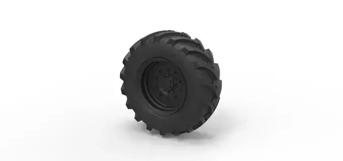 Offroad wheel 5 3D print model