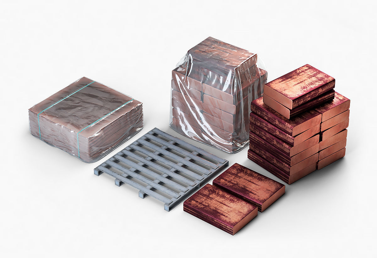 Copper ingot 17 and 18 3D model_4