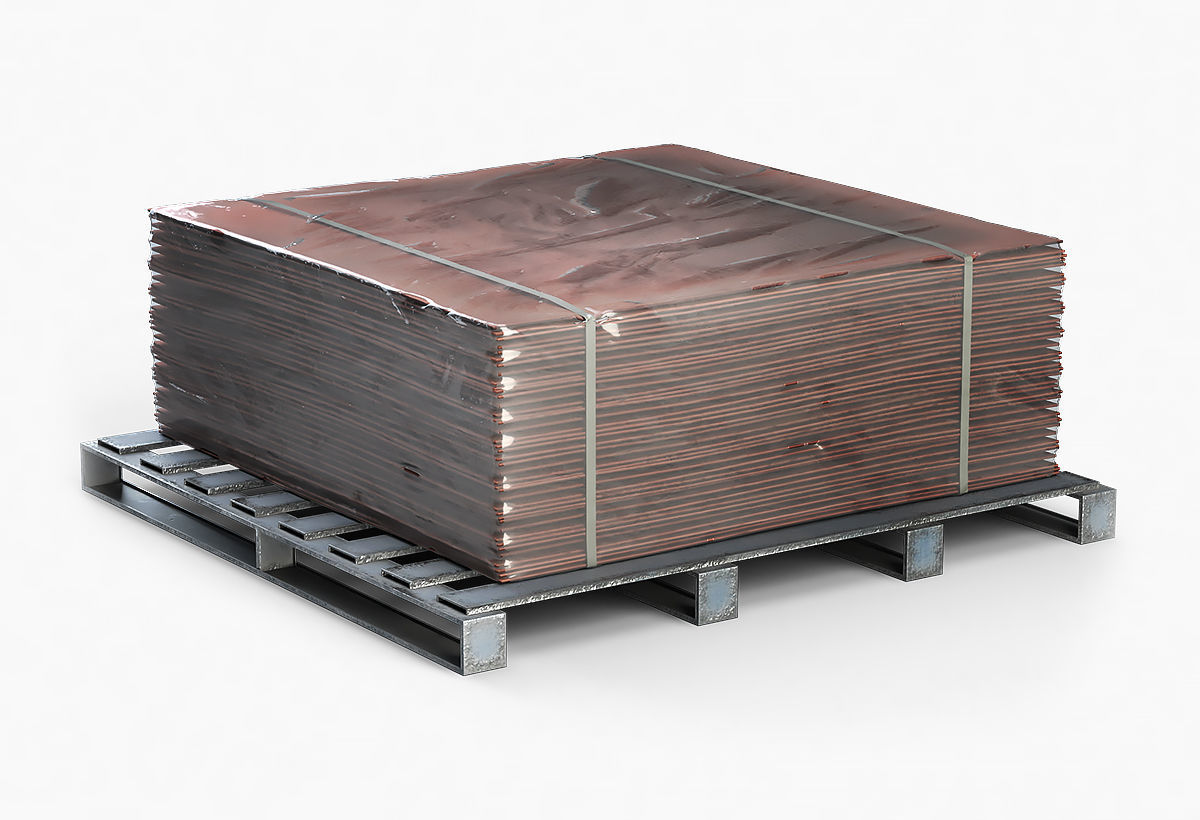 Copper ingot 17 and 18 3D model_9