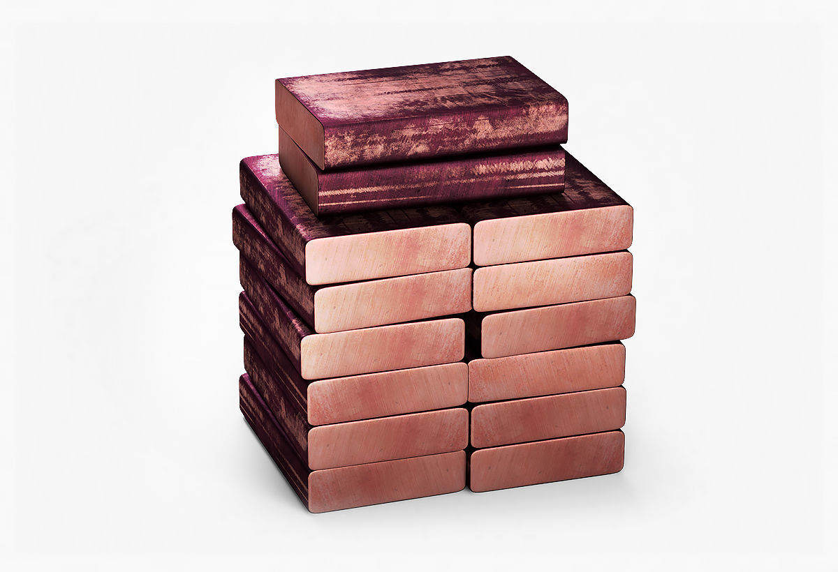 Copper ingot 17 and 18 3D model_6