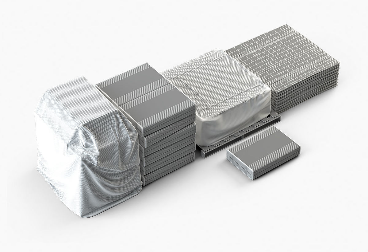 Copper ingot 17 and 18 3D model_2