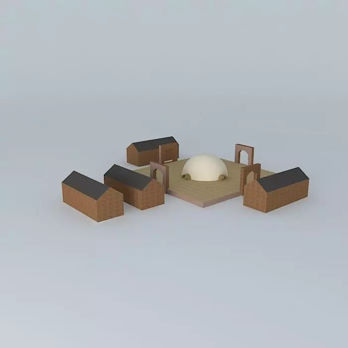 Training institute 3D model_0