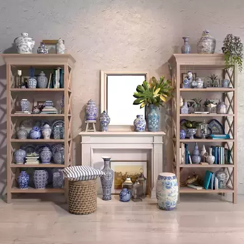 The blues Vase collections