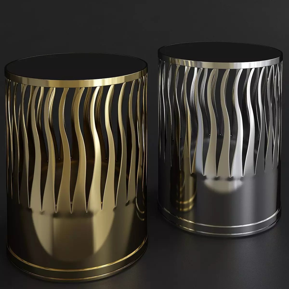 HELIOS SIDE TABLE 3d model Low-poly 3D model_0