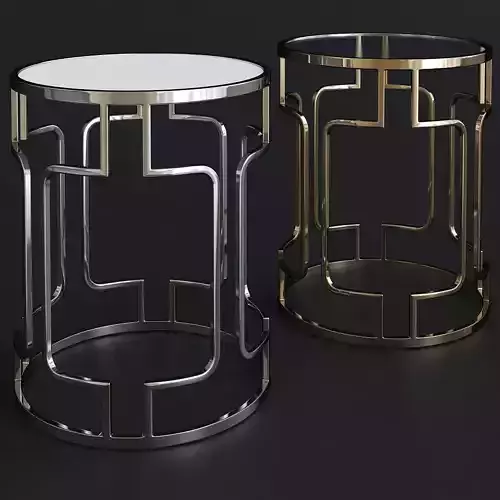 Ring Side Table 3d model