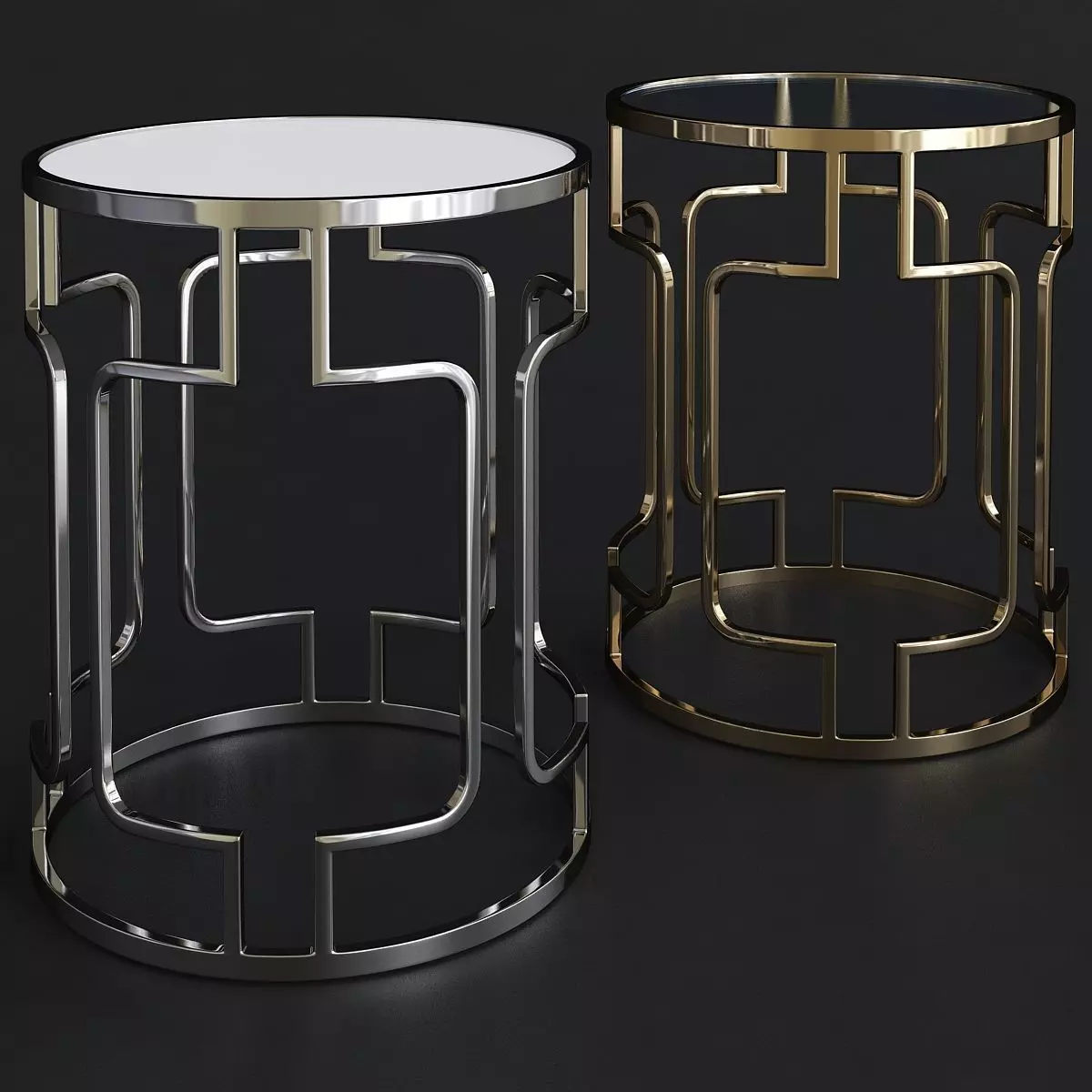 Ring Side Table 3d model 3D model_0