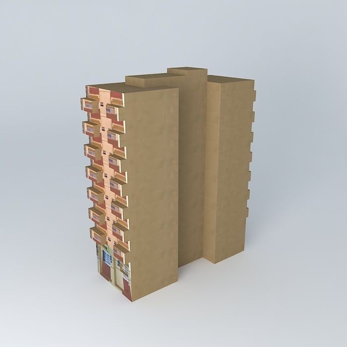 Building Mariana Campinas sp 3D model_2