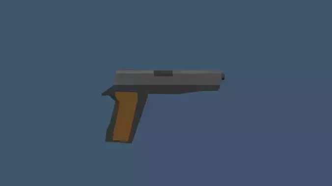 kolt1911 gun Low-poly 3D model