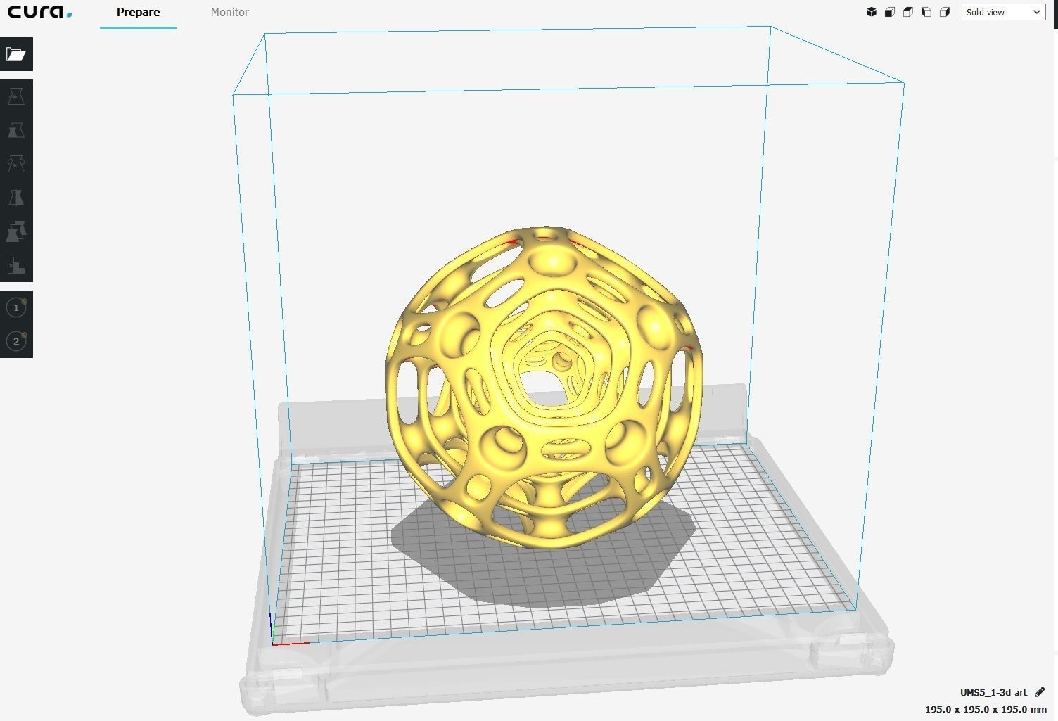 3D ART SPHERE 3D print model_2