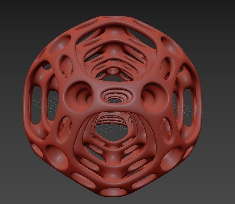 3D ART SPHERE 3D print model_1