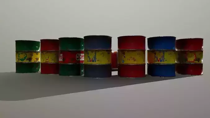 Barrel oil barrels