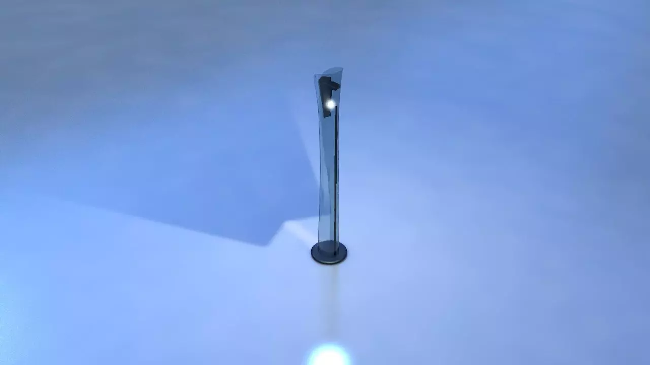 Light Pillar Free 3D model