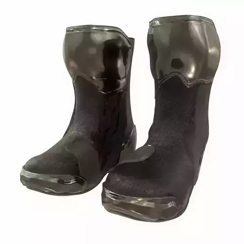 SUPERTECH R VENTED ROAD RACING BOOTS Black Metal