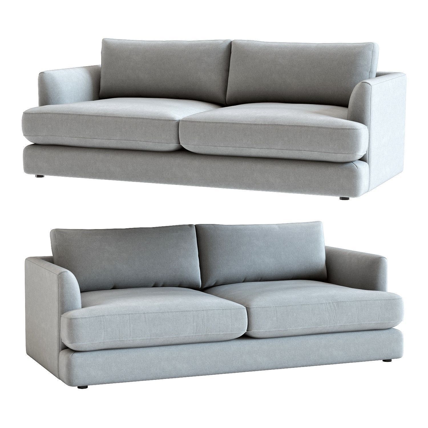 West Elm Haven Sofa 3D model_3