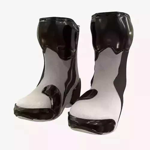 SUPERTECH R VENTED ROAD RACING BOOTS White Black