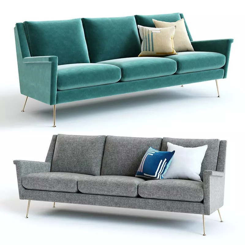 West Elm Carlo Sofa 3D model