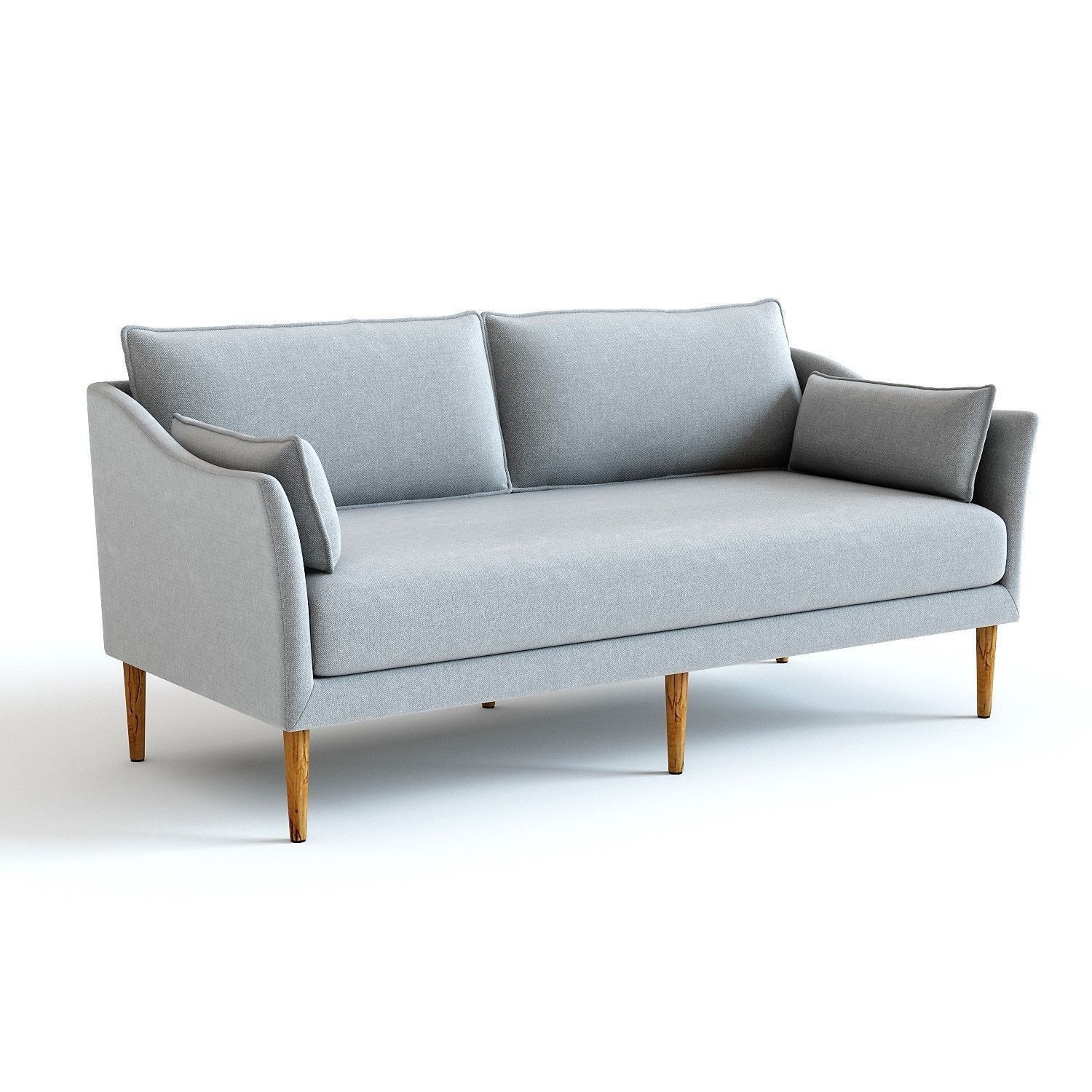 West Elm Antwerp Loveseat 3D model_1