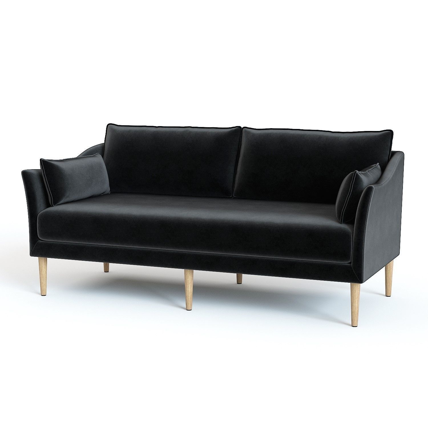 West Elm Antwerp Loveseat 3D model_2