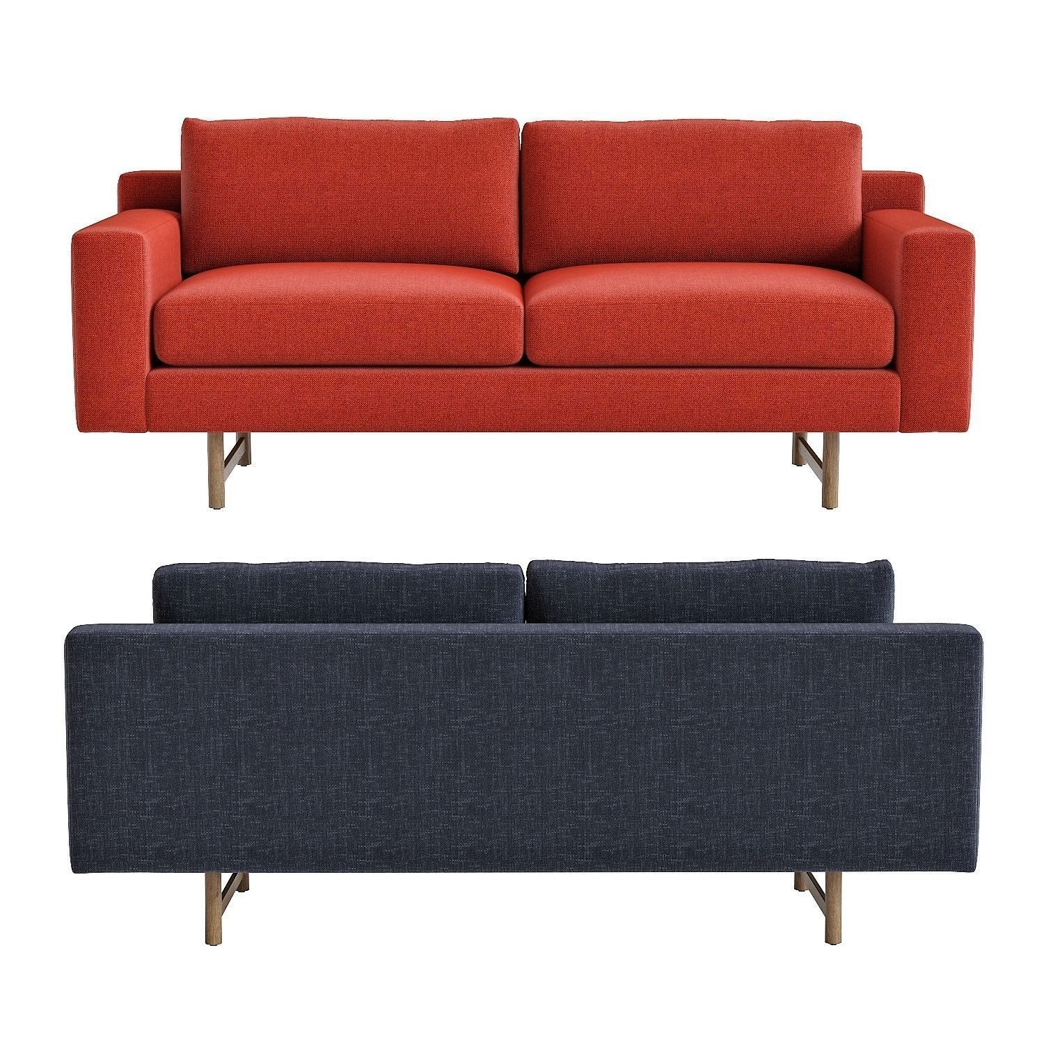 West Elm Eddy Sofa 3D model_8