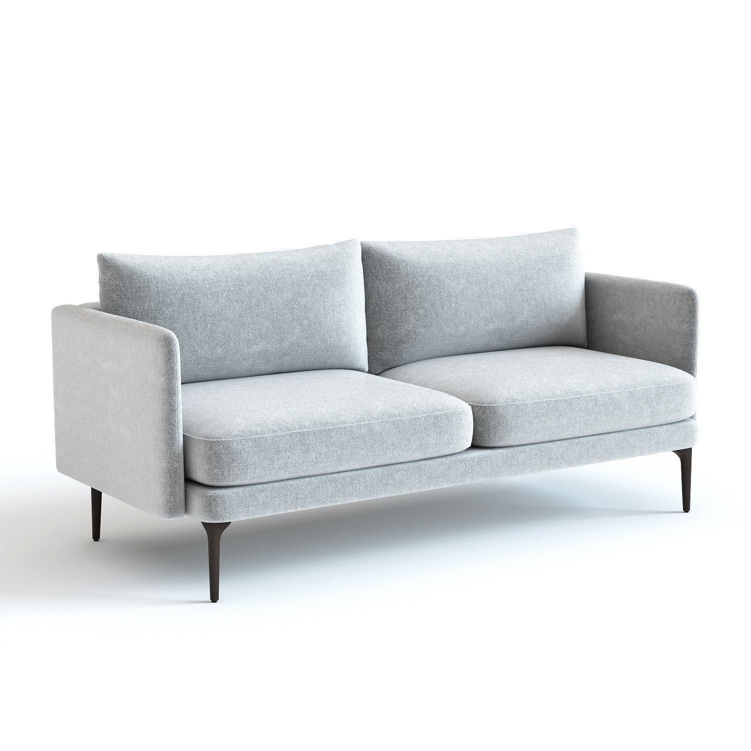 West Elm Auburn Sofa 3D model_2