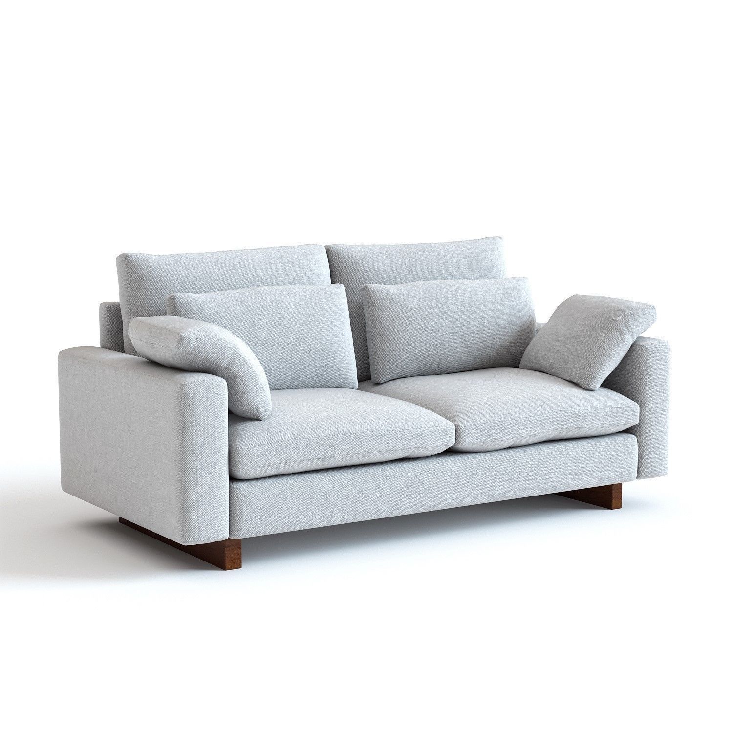 West Elm Harmony Sofa 3D model_2