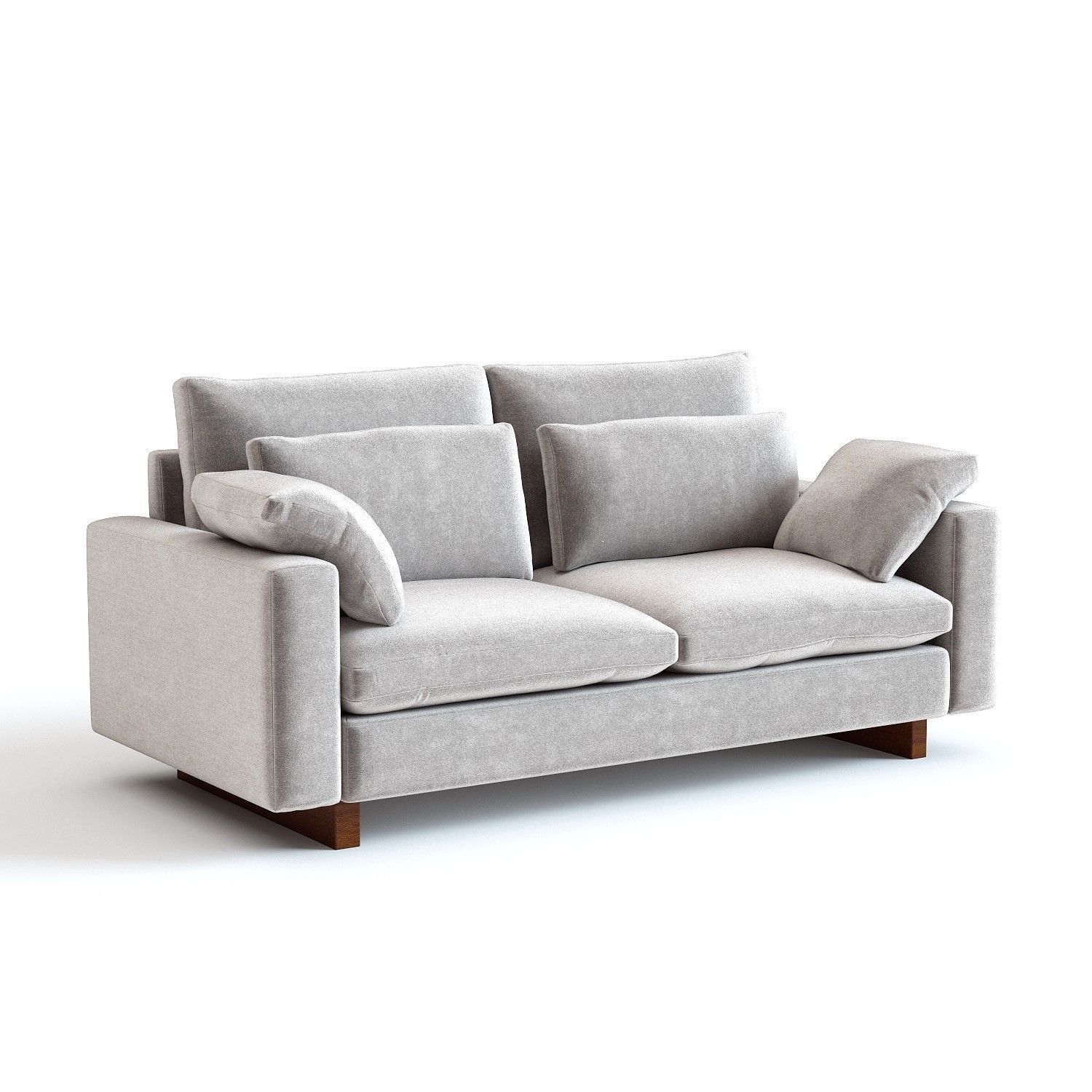 West Elm Harmony Sofa 3D model_1