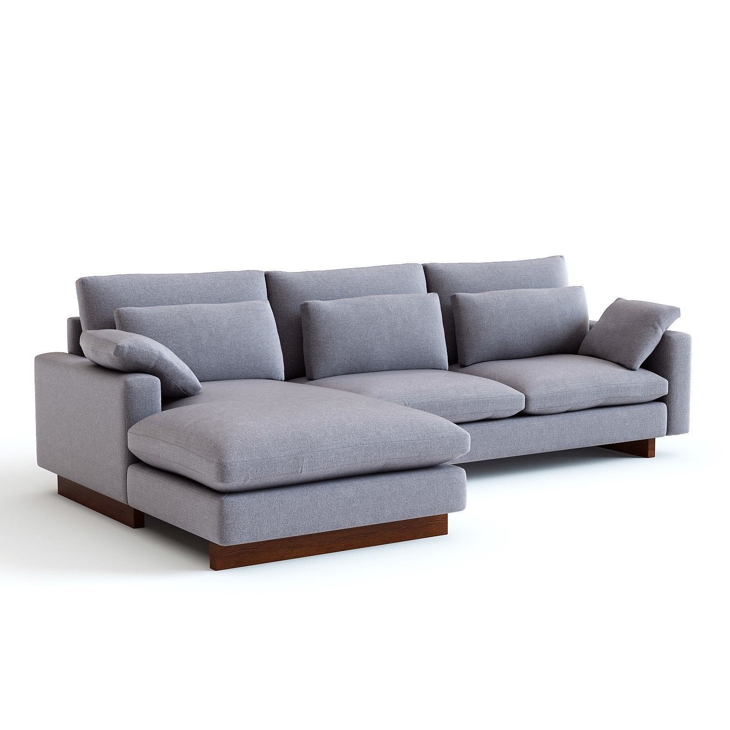 West Elm Harmony Sectional 3D model_3