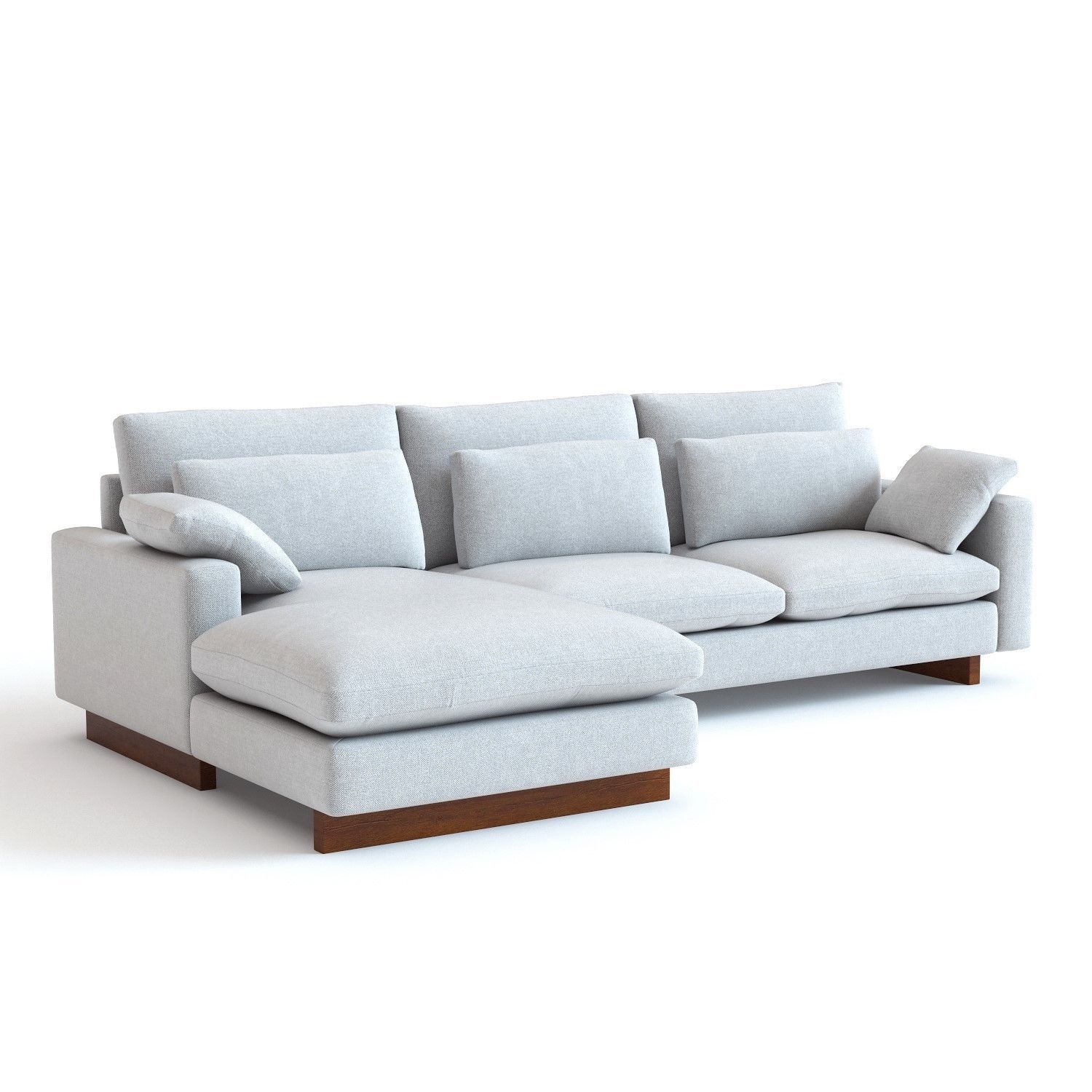 West Elm Harmony Sectional 3D model_2