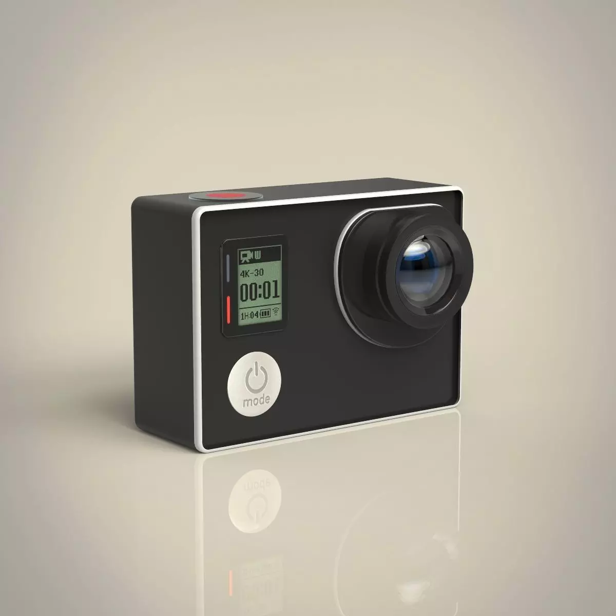 GoPro Hero 4 3D model_0