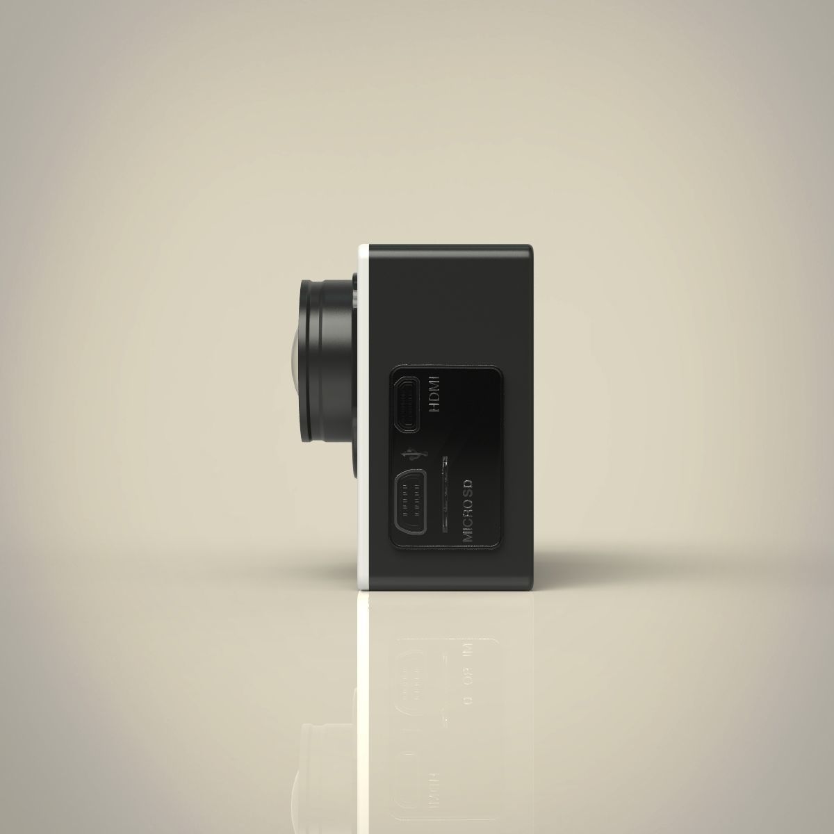 GoPro Hero 4 3D model_6
