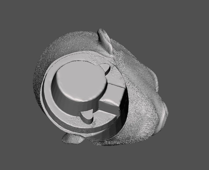 NBA CP3 Head sculpt Basketball 3D print model_5