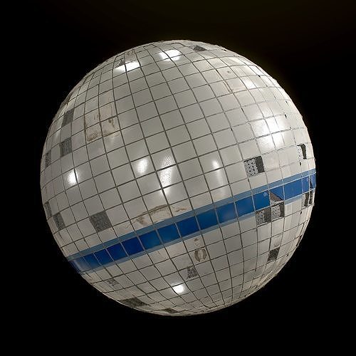 Broken Tiles Seamless  Texture