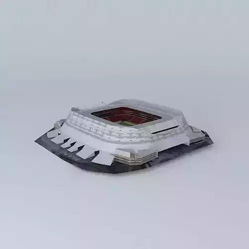 Arena Pernambuco under construction 3D model