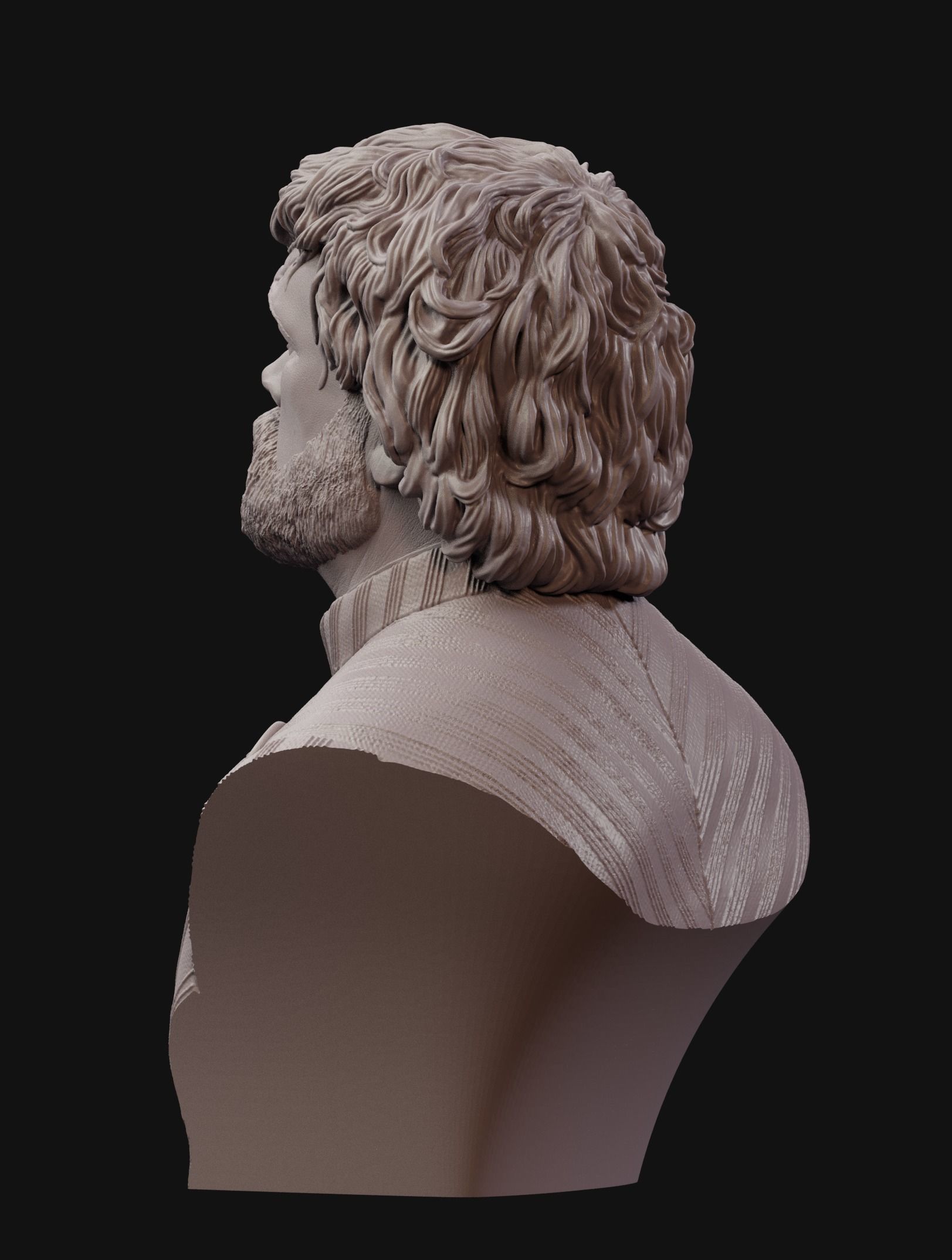 Tyrion Lannister bust 2 3D print model_9
