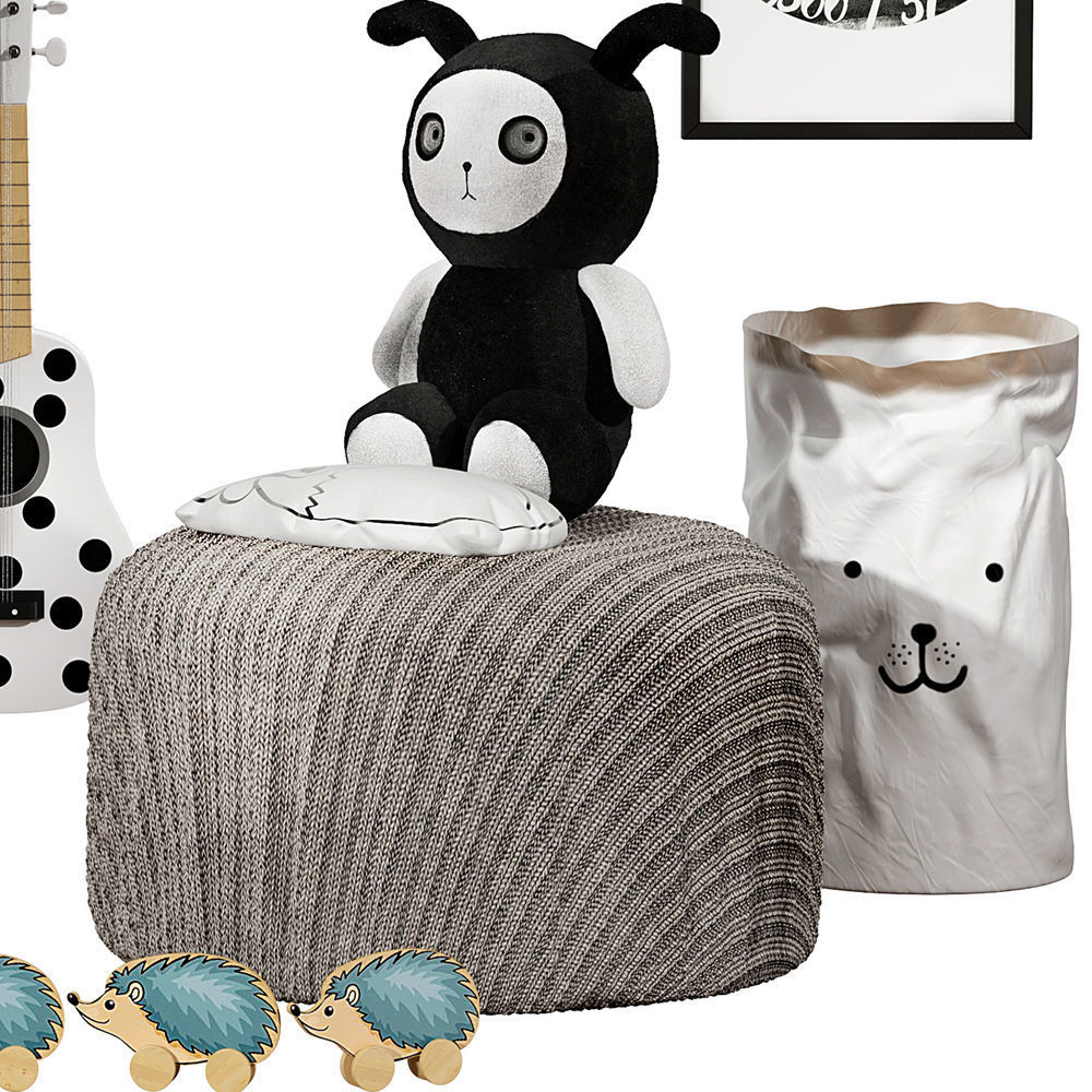 Children set 07 3D model_2