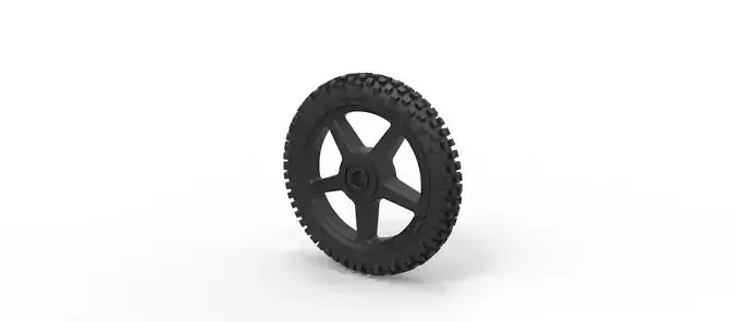 Offroad wheel 12 3D print model