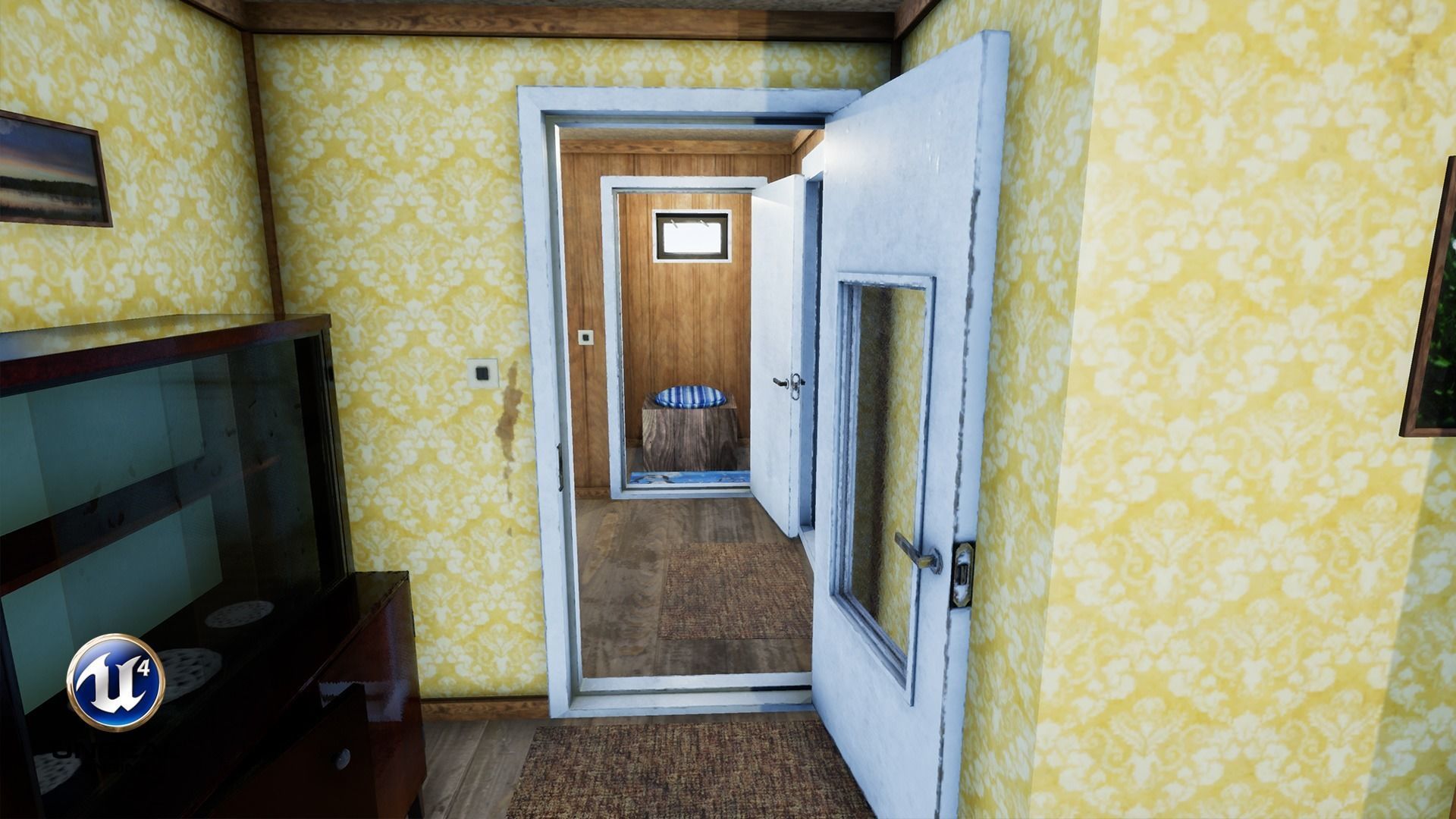 Summerhouse - Furnished Low-poly 3D model_21