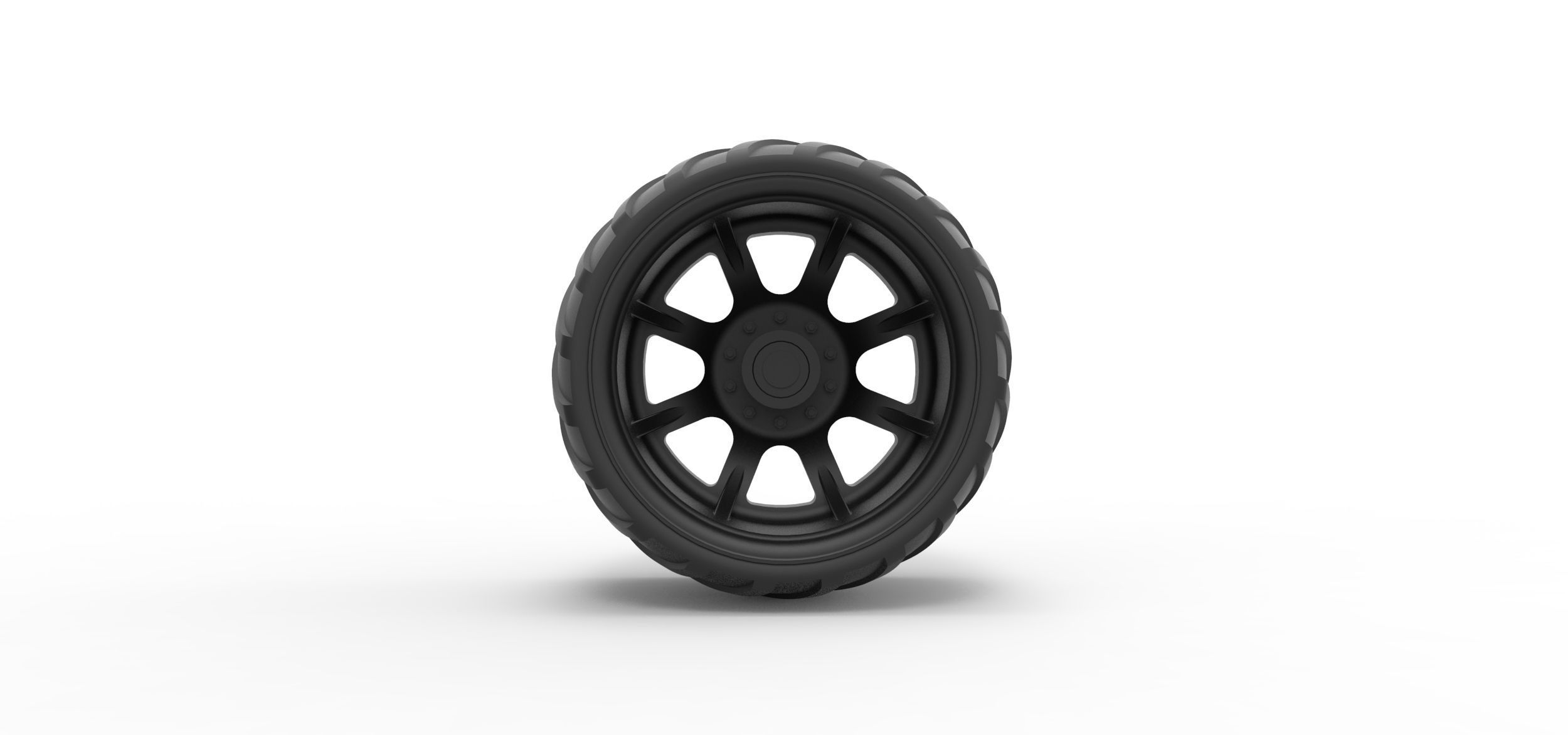 Offroad wheel 13 3D print model_7