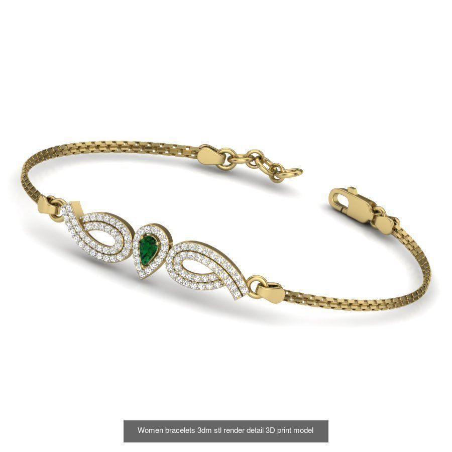 66 WOMEN BRACELETS BULK COLLECTION 3DM DETAIL FILE  _30