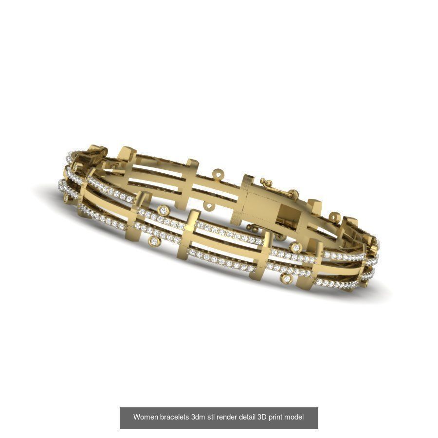 66 WOMEN BRACELETS BULK COLLECTION 3DM DETAIL FILE  _39