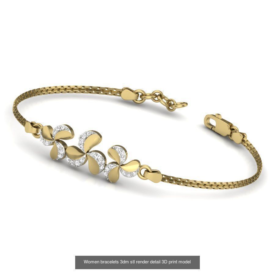 66 WOMEN BRACELETS BULK COLLECTION 3DM DETAIL FILE  _21