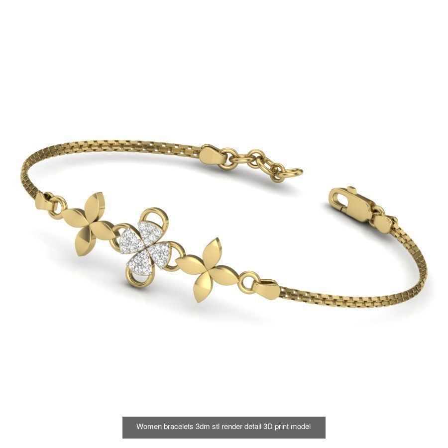 66 WOMEN BRACELETS BULK COLLECTION 3DM DETAIL FILE  _25