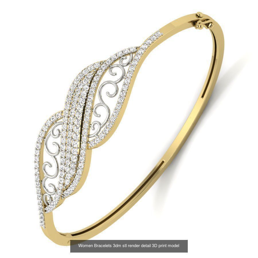 66 WOMEN BRACELETS BULK COLLECTION 3DM DETAIL FILE  _18