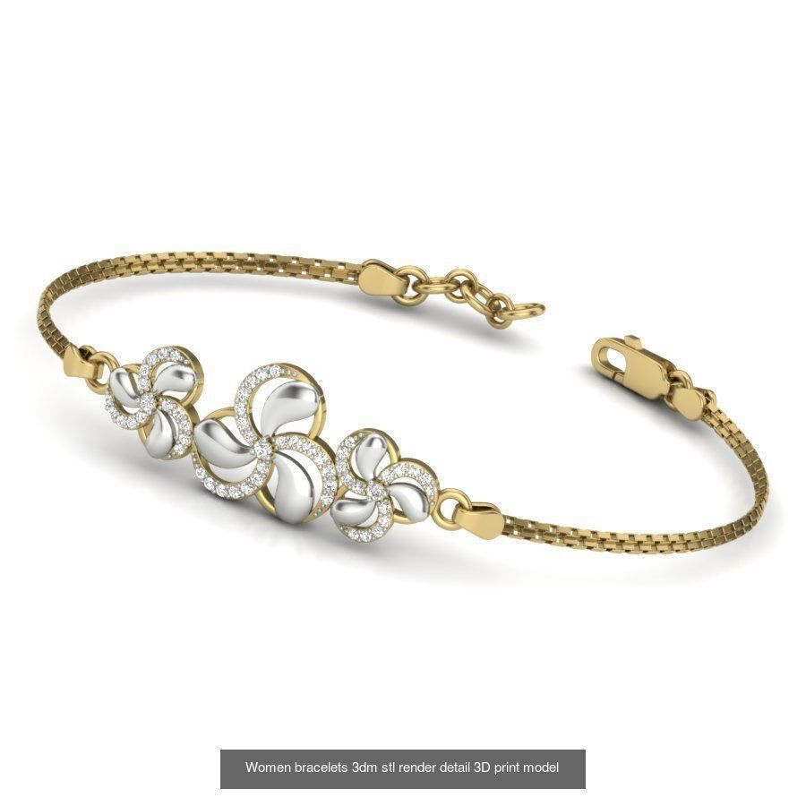 66 WOMEN BRACELETS BULK COLLECTION 3DM DETAIL FILE  _20