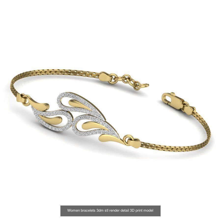 66 WOMEN BRACELETS BULK COLLECTION 3DM DETAIL FILE  _23