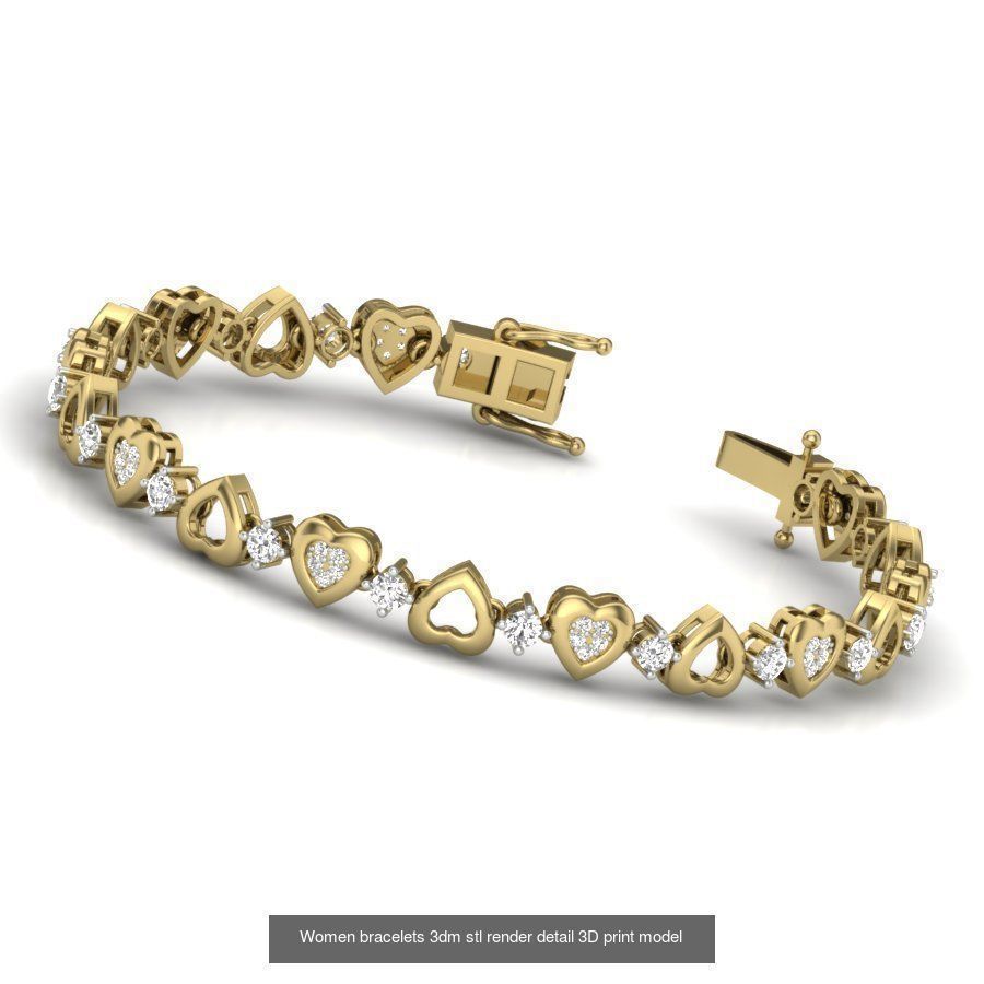 66 WOMEN BRACELETS BULK COLLECTION 3DM DETAIL FILE  _36