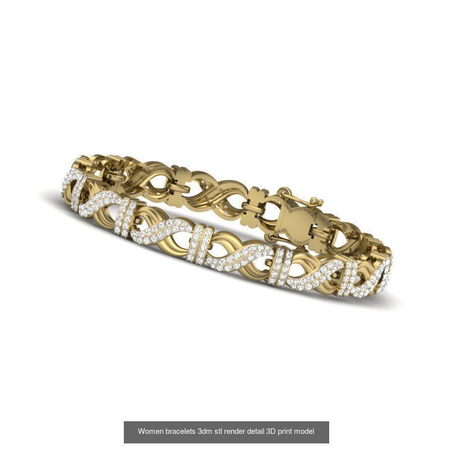 66 WOMEN BRACELETS BULK COLLECTION 3DM DETAIL FILE  _41