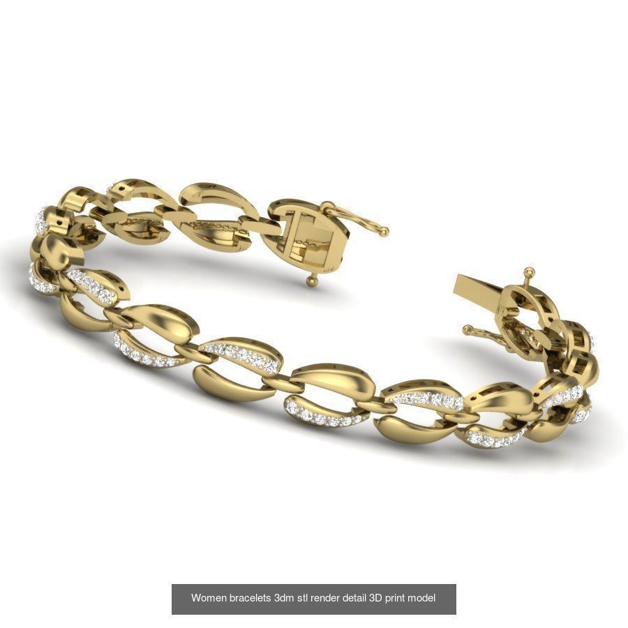 66 WOMEN BRACELETS BULK COLLECTION 3DM DETAIL FILE  _34