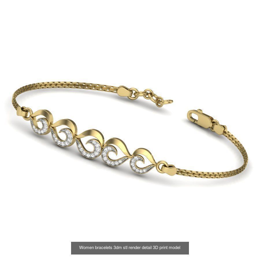 66 WOMEN BRACELETS BULK COLLECTION 3DM DETAIL FILE  _22