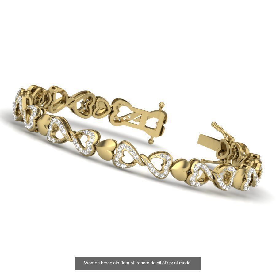 66 WOMEN BRACELETS BULK COLLECTION 3DM DETAIL FILE  _32